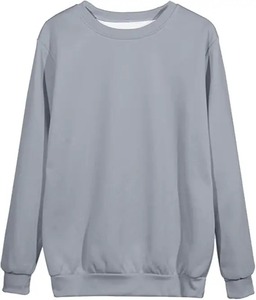 เสื้อสเวตเชิ้ตผู้หญิง คอกลม ผ้าฝ้ายฟลีซ 100% ระบายอากาศได้ดี มีกระเป๋าข้าง พิมพ์ลายได้ตามต้องการ สำหรับฤดูหนาว - Product Image 4