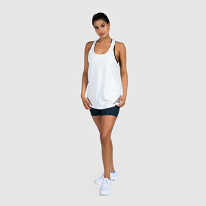 Custom Made High Quality <b>Women</b> Jersey <b>Tank</b> <b>Top</b> Spandex Cotton Quick Dry Breathable Eco-Friendly Workout Fitness Wear Wholesale - Product Image 5