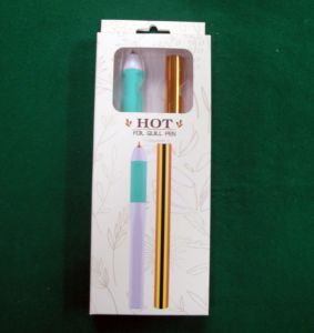 Stylos à feuille dorée chauffants HC0454 et ensemble de rouleaux de feuille dorée chauffants avec alimentation par batterie - Product Image 2