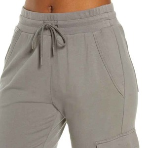 cargo pants <b>women</b> Custom Logo Solid 2026 <b>Women's</b> Plus Size Yoga Workout Jogger Set Breathable Eco-Friendly Flare Pant <b>Leggings</b> - Product Image 5