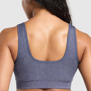 Soutien-gorge de sport grande taille pour femme, sexy, pour yoga, gym, course à pied, en Spandex/Nylon extensible, effet délavé, taille moyenne - Vente chaude, haute qualité - Product Image 4