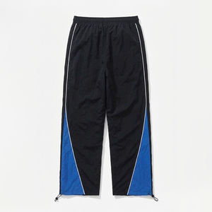 High Demanding Custom Printed Logo Blue Black Men's Nylon <b>Wind</b> <b>Breaker</b> Trousers Sets Vintage Outwear Men Sets Streetwear Jackets - Product Image 5