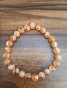 Bracelet classique en perles, forme de boule, pierre naturelle, bijoux pour femmes, style vintage, imitation plaqué rhodium, occasion mariage - Product Image 3