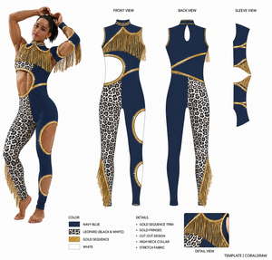 Tenues de danse majorette de haute qualité, dernier design, uniformes d'équipe personnalisés avec franges, uniformes de compétition. - Product Image 1