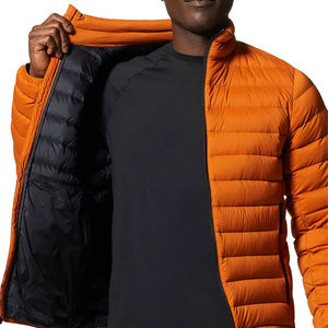 Blouson matelassé décontracté pour homme à col montant, résistant à l'eau, taille personnalisée, faible MOQ, direct usine, OEM ODM, fermeture éclair - Product Image 6