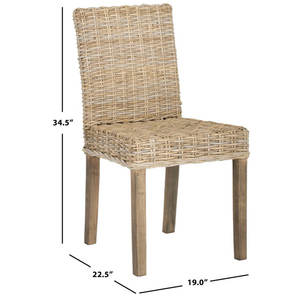 <b>Set</b> <b>of</b> <b>2</b> Upholstered Parsons Dining <b>Chairs</b> <b>Accent</b> <b>Chairs</b> for Home Decor - Product Image 2