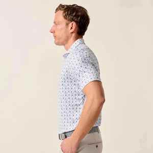 Camisetas Polo de Algodón para Hombre, con Logotipo Personalizado Bordado e Impreso, Estilo Casual, Polos Lisos para Golf, Polos de Golf de Punto al por Mayor - Product Image 3