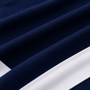 Wholesale Custom Classic Blue White Stripe <b>Soccer</b> Jersey Short Anti-Bacterial Full Sublimated Heat-Transfer Printed - Product Image 4