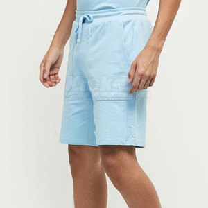 Pantalones Cortos Casuales para Hombre de Alta Calidad, 100% Algodón, Secado Rápido, Cintura Media, Cierre con Cordón, Diseñados para Movimiento Fácil y Comodidad Diaria - Product Image 3