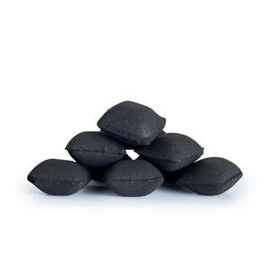 Briquettes de charbon de coco de qualité supérieure pour barbecue, grillades et chicha |   Écologique, naturel, sans fumée, durée de combustion de 4 à 6 heures - Product Image 2
