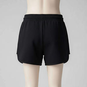 Shorts de sport et de yoga respirants en coton pour femmes - Taille élastique, style cargo, séchage rapide et écologiques pour la course, le basketball et la natation - Product Image 5