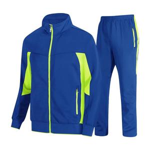 Unisex Green Tracksuit Set Full Zip <b>Jacket</b> With Side Pockets And Matching Joggers Sporty Casual Wear For Adults Autumn Season - Product Image 6