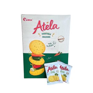 Venta al por mayor OEM ODM Super Delgado delicioso horneado mejor precio verduras crujientes galletas 342G - Product Image 2