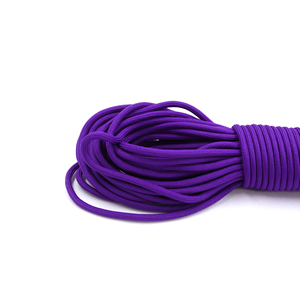 Cuerda de Paracord Morada de 4 mm, Tipo 550, Cordón de Nailon Utilitario para Camping, Supervivencia, Manualidades y Bricolaje - Product Image 2
