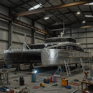 Yate de Crucero Personalizado UBI 22150 de 22m, 150 PAX, Motor Intraborda HD-1180B, Casco de Aluminio Soldado, Transporte CN, 30-35 Nudos, Control Remoto - Product Image 2