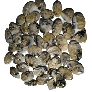 Cabujones de Ágata Dendrítica Natural al por Mayor, 20-45 mm, 8-12 g, Sueltos, para Joyería Curativa - Product Image 2