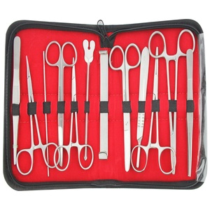 Kit de dissection chirurgicale manuel professionnel de qualité supérieure, 12 pièces, en acier inoxydable, réutilisable, instruments d'anatomie pour étudiants en médecine - Product Image 4
