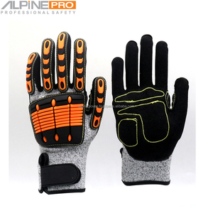 Gants de sécurité pour adultes Gants antidérapants TPR de lutte contre les incendies et de mécanicien pour la construction et l'industrie pour le travail Lutte contre les incendies - Product Image 5