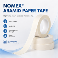 Ruban isolant électrique haute température Nomex Aramid pour bobines de moteurs et transformateurs, classe H 180°C