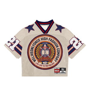 Custom OEM/ODM Cheap Jersey <b>Men</b> 100% Polyester Boxy V-Neck Tee Quick Dry Short Sleeve Boxy Jerseys Screen Print Mesh Jersey - Product Image 1