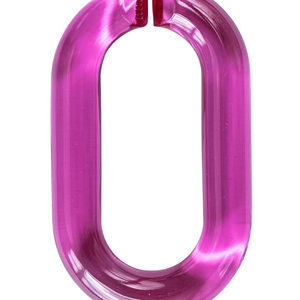 resin <b>large</b> link Vintage Style Colour Mixture Necklace Punk Hollow Out Big Chunky Round Long Acrylic Resin Link Chain wall art - Product Image 1