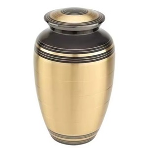 Factory Direct Metal Golden Polished Cremation <b>Urn</b> Adult Ashes <b>Large</b> Capacity Custom Design - Product Image 6