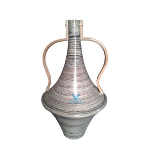 <b>Top</b> Quality Spun Bamboo Decorative Vase Natural Handmade Boho Home Decoration Vietnam Factory - Product Image 2