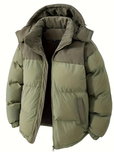 Veste matelassée légère et décontractée avec rembourrage doux et isolant pour les journées froides et le quotidien - Product Image 1