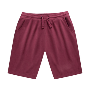 Shorts en coton pour hommes, vente en gros, tissu respirant, confortables pour l'été, avec logo personnalisé, couleur unie, motif uni, shorts de sport - Product Image 1