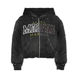 Conjunto de Pantalón y Sudadera Unisex de Alta Costura 2024, Tendencia de Moda Urbana, Súper Ventas, Sudadera Personalizada sin Forro con Diseño de Logotipo, 100% Algodón, Invierno - Product Image 1