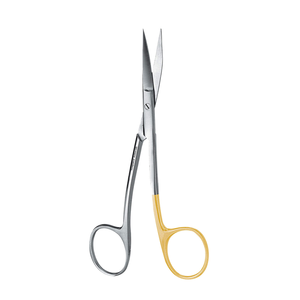 Tijeras Quirúrgicas de Doble Curvatura Super-Cut para Disección Precisa de Tejidos y Corte Afilado en Cirugía Médica y Dental - Product Image 1