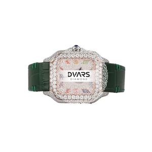 Elegante Reloj de Pulsera de Cuarzo para Negocios, Premium, Resistente al Agua, Aleación, Cristal de Zafiro, D Color VVS1, Diamante Moissanita, Ejecutivo, de Lujo - Product Image 1