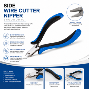 Coupe-fil latéral ergonomique ZetomedPro – Pince de précision pour bijoux - Product Image 3