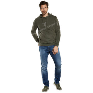 Sweat-shirts pour hommes de haute qualité, style streetwear, effet délavé à l'acide, brodés, surdimensionnés, logo personnalisé, 100% coton molletonné - Product Image 3