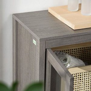 <b>Grey</b> Bathroom <b>Cabinet</b> Stylish Furniture for Your Modern Bathroom - Product Image 5