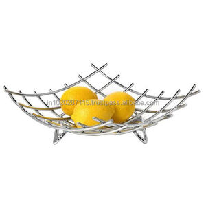 Acheter une corbeille à fruits décorative en fer en ligne pour la cuisine table à manger centre de table solution de rangement élégante pour la maison - Product Image 3