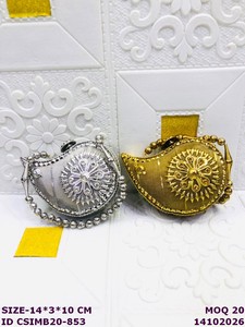 Handmade Satin Bird Shape <b>Clutch</b> Purse for Women | Designer Evening Party <b>Wedding</b> <b>Clutch</b> Bag with Pearl and Ring Strap - Product Image 1