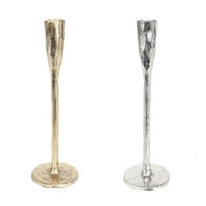 Support de bougie en métal doré élégant et moderne pour sol, idéal pour la maison, les mariages, Noël, décoration écologique, petit modèle - Product Image 4