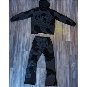 Hoodie streetwear personnalisé de qualité supérieure, fabriqué aux États-Unis, écologique, léger, respirant, avec logo personnalisé, élégant, pour l'été, élastique - Product Image 4