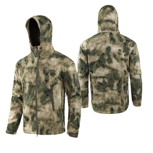 Veste tactique de chasse pour homme, coupe-vent, respirante, softshell, avec motif imprimé et technologie de pointe - Product Image 6