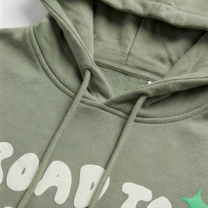 Sudadera con Capucha Ligera para Hombre, Estampado Puff, Venta Directa de Fábrica, Ropa Casual, Cuello con Capucha, Color Personalizado - Product Image 4