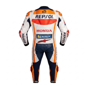 เสื้อแจ็คเก็ตแข่งรถ Joan Mir MotoCP รุ่น Zonda ทำจากหนังวัว/หนังจิงโจ้ ตัดเย็บตามสั่ง เสื้อแจ็คเก็ตหนังสำหรับแข่งรถแบบเจาะรู/เสื้อแจ็คเก็ตป้องกัน - Product Image 2