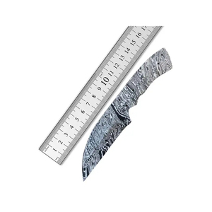 Cuchillo de Madera con Hoja de Acero de Damasco Hecho a Mano Personalizado para Comercio Electrónico Burraq, Multifuncional, DIY, 7.5 Pulgadas, 2mm de Grosor, OBM/OEM Disponible - Product Image 2