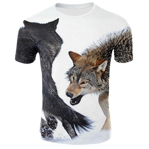 Camiseta con estampado de León en 3d para hombre, camiseta de verano con estilo, Top de marca - Product Image 2