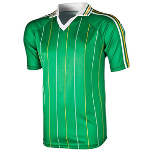 Camiseta Deportiva de Manga Corta Verde y Blanca para Hombre, Cuello Redondo, Corte Regular, Transpirable, Tejido de Poliéster - Product Image 3