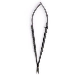 Micro-ciseaux manuels multi-usages en acier inoxydable, couleur noire, outil chirurgical de haute qualité, poignée de microchirurgie - Product Image 3