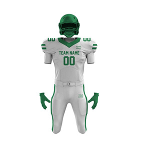 Uniforme et maillot de football américain unisexe personnalisés, respirant, à manches courtes, séchage rapide - Product Image 5