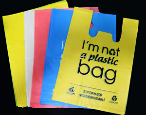 Starch Eco Shopping Bag pour les salons professionnels et les événements d'entreprise promouvant une image verte et une image de marque respectueuse de l'environnement - Product Image 1