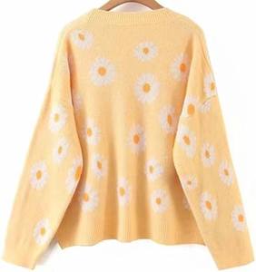 Suéter de punto holgado para mujer, estilo A-Line - Jersey de invierno holgado - Prenda de moda femenina suave y transpirable - Product Image 6