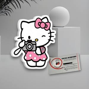 Paleta de Pestañas Magnética de Acrílico con Diseño de Hello Kitty, Ecológica, para Extensiones de Pestañas, Marca Privada - Product Image 1
